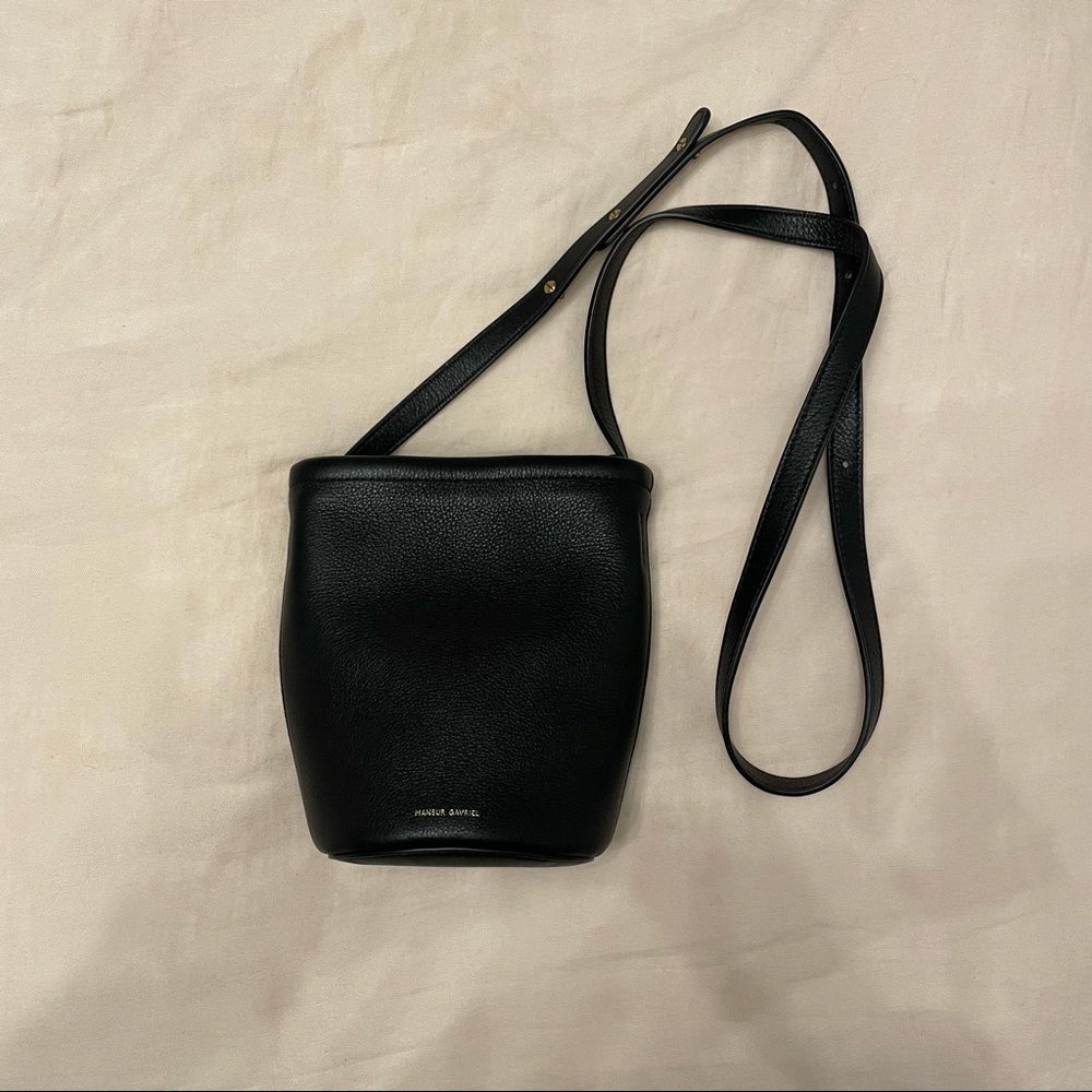 Mansur Gabriel Mini Bucket Bag